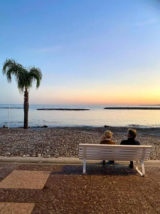 Terrasse Vue Mer à 50 m Nizza Appartamento